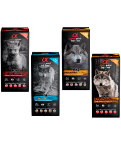 Alpha Spirit Semi-moist hundefoder - 200 g. - Mix selv