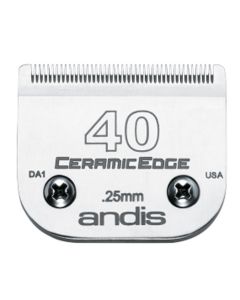 Andis CeramicEdge - keramisk klippeskær nr. 40 (0,25 mm.)
