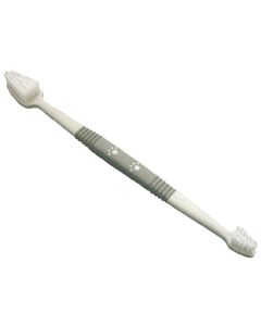 Tandbørste m. 2 hoveder