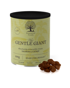 Essential The Gentle Giant - Laks og Katnip (Sprød kattegodbid)