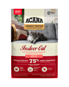 Acana Cat Highest Protein Indoor (Kattefoder med kylling og laks) 