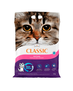 Kattegrus - Extreme Classic m. babypudder - 14 kg.