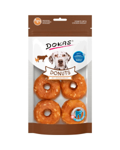Dokas Donuts (Hundegodbid m. okse/kylling)