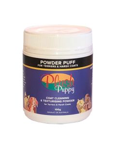 Plush Puppy Powder Puff - Hundepudder til Terriers og kraftige pelse