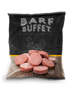 BARF Buffet Chicken mix (Kylling med indmad) - 800 g. (Kan kun afhentes i Hillerød)