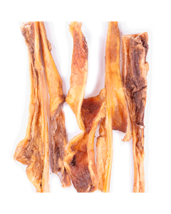 Snack'it - Tørret Pandebrask Ekstra Hårdt / Ekstra Tykt (EU) - 1 kg. (Hundegodbidder af oksehud)