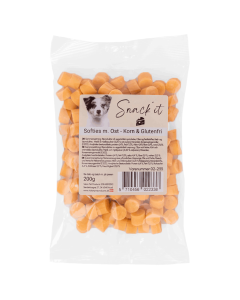 Snack'it Softies - Korn & Glutenfri hundegodbidder m. Ost - 200 g. 