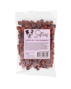 Snack'it Softies MIX - Korn & Glutenfri hundegodbidder - 200 g. 
