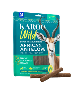 Karoo Wild - Sticks m. timian (godbidder til hund) - 454 g.