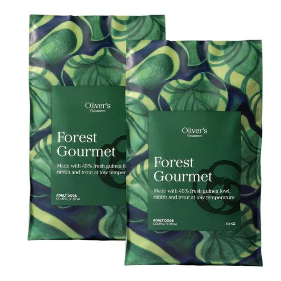 Oliver's Signature Forest Gourmet Hundefoder - 2 x 10 kg.