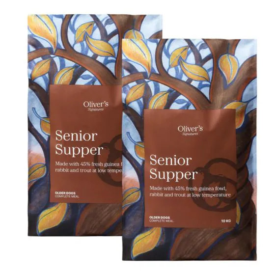 Oliver's Signature Senior Supper - 2 x 10 kg.