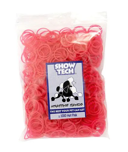 Show Tech Wrap elastik - Pink - 1000 stk.