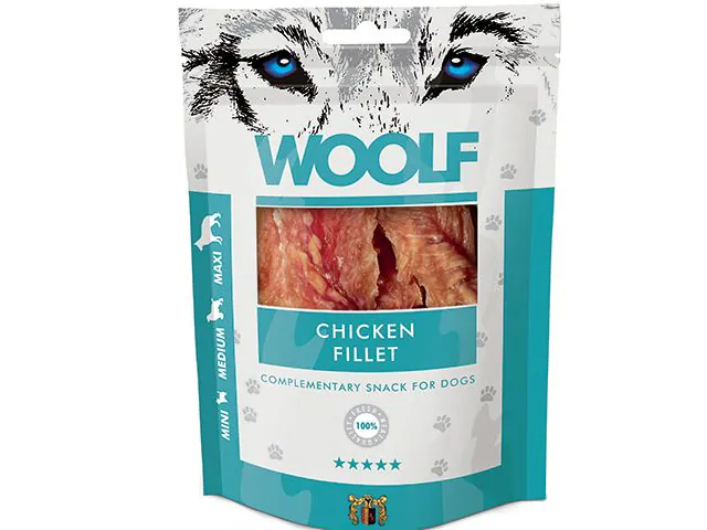Woolf Chicken Fillet (hundegodbidder m. kylling)