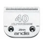 Andis UltraEdge - stål klippeskær nr. 40 (0,25 mm.)