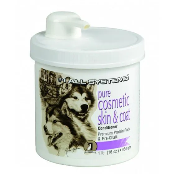 #1 All Systems Pure Cosmetic Skin & Coat Conditioner - Pelskur og Pre-chalk (454 ml)
