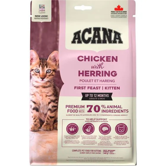 Acana Cat First Feast (kylling og fisk Killingemad) 