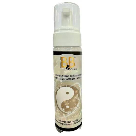 B&B Waterless Shampoo DeLuxe Neutral (Tørshampoo u. duft)