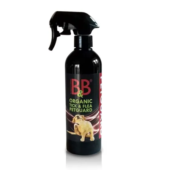 B&B Tick & Flea Petguard (Loppe og Flåt spray til hunde) - 500 ml.