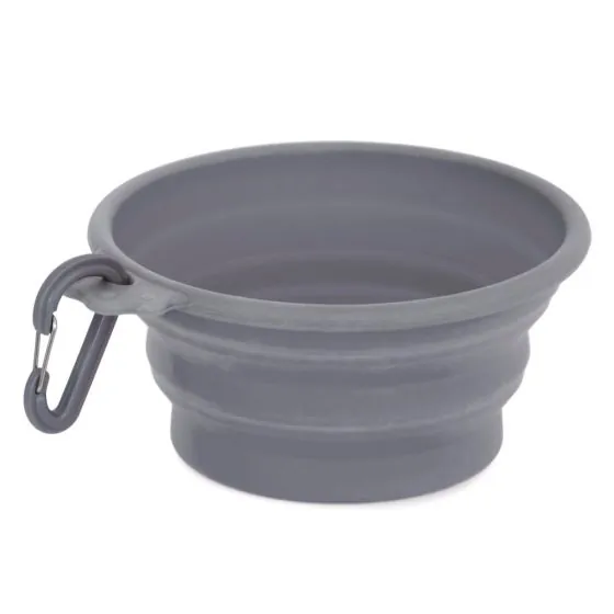 Dogman Sammenklappelig rejseskål til vand eller foder