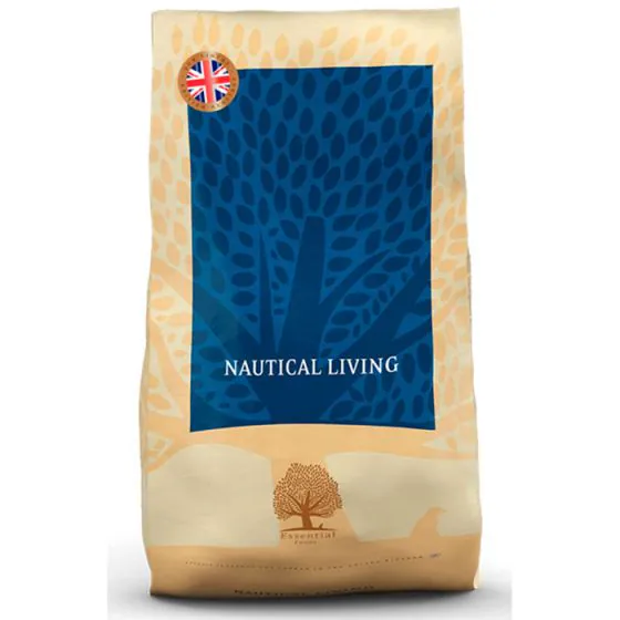 ESSENTIAL HUNDEFODER - NAUTICAL LIVING - 10 kg. (UK) 