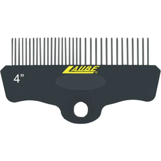 De-Shedder kam m. 2 bredder - 10,5 cm.