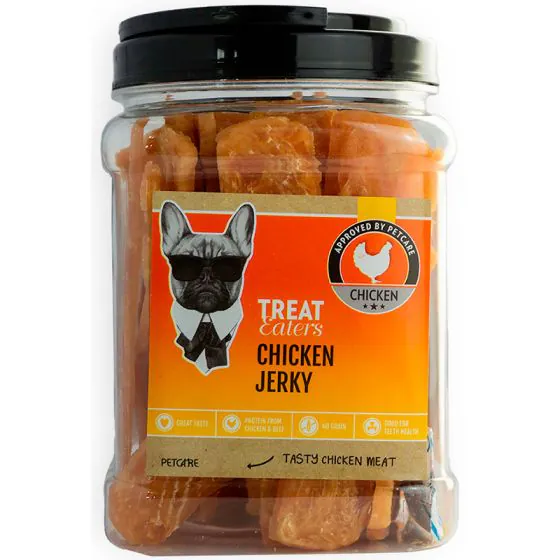 Treat Eaters - Chicken Jerky - 400 g. (Hundegodbid med kylling)
