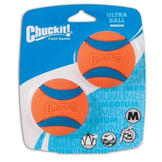 Chuckit Ultra Ball - bold til hund - Medium - 2 stk.