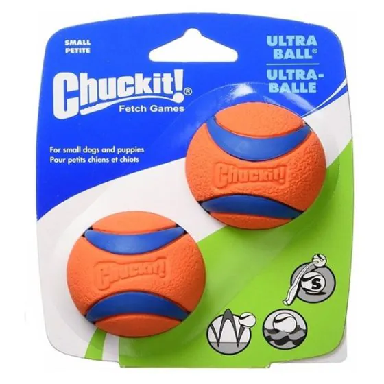 Chuckit Ultra Ball - bold til hund - Small - 2 stk.
