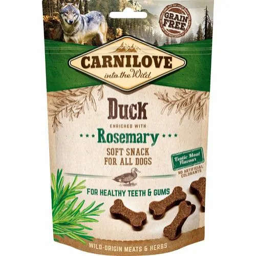 Carnilove Duck w. Rosemary - Semi Moist hundegodbidder m. And & Rosmarin
