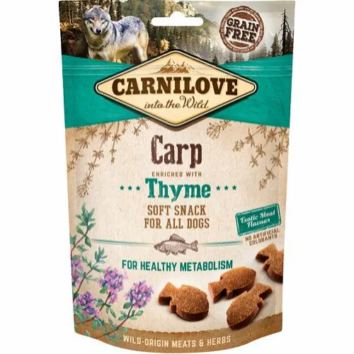 Carnilove Carp w. Thyme - Semi Moist hundegodbidder m. Karpe & Timian
