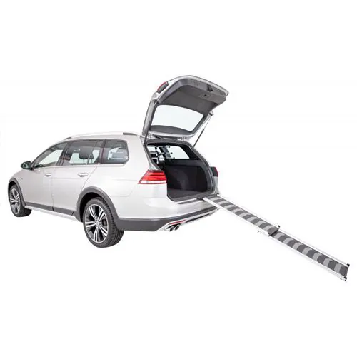 Petwalk Hunderampe, teleskop - 43 x 100-180 cm.