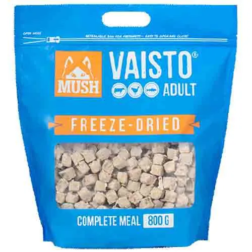 MUSH Vaisto Blå - Frysetørret BARF - 800 g.