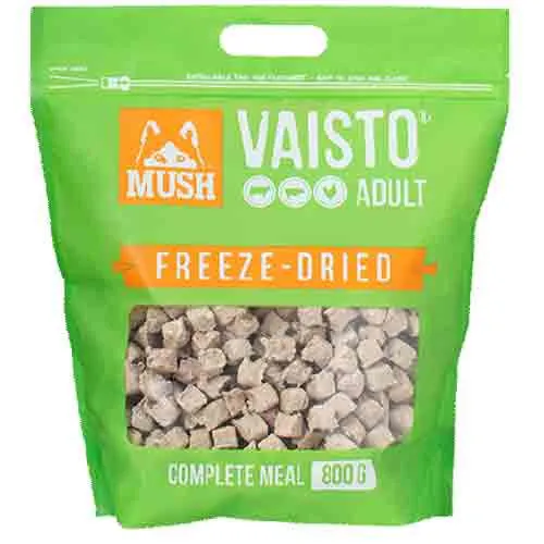 MUSH Vaisto Grøn - Frysetørret BARF - 800 g.