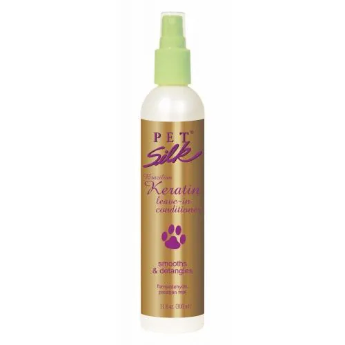 Pet Silk Brazilian Keratin Leave In Conditioner (Keratin Balsamspray) - 300 ml.