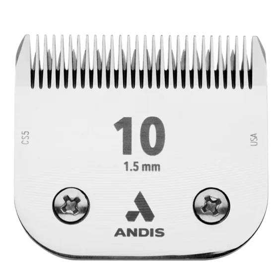Andis UltraEdge - stål klippeskær nr. 10 (1,5 mm.)