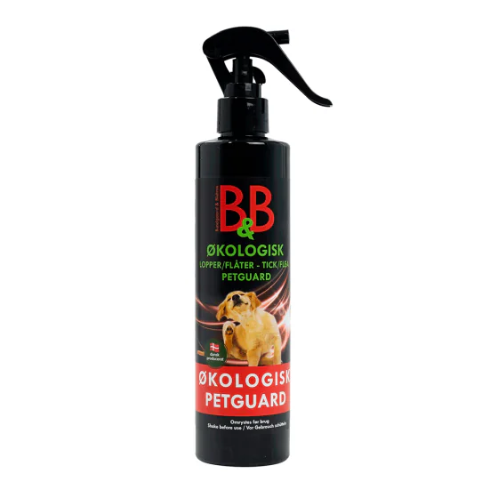 B&B Tick & Flea Petguard (Loppe og Flåt spray til hunde) - 300 ml.