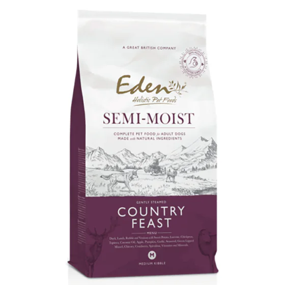 Eden Semi-Moist Country Feast | Voksen | 2 kg.