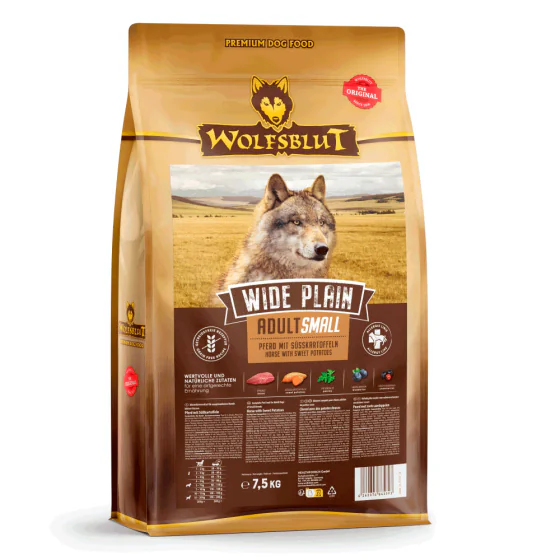 Wolfsblut - Wide Plain (Hest) Small Breed - Adult hundefoder