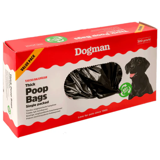 Tykke Hundeposer - Value Pack - 300 stk.