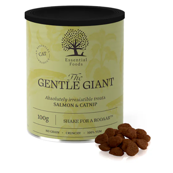 Essential The Gentle Giant - Laks og Katnip (Sprød kattegodbid)