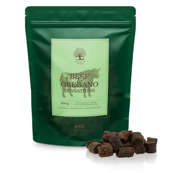 Essential Foods Beef & Oregano Sensations - Hundegodbidder med okse