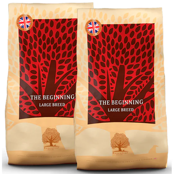 ESSENTIAL HVALPEFODER - THE BEGINNING Large Breed 10 kg. - STORKØB (UK)