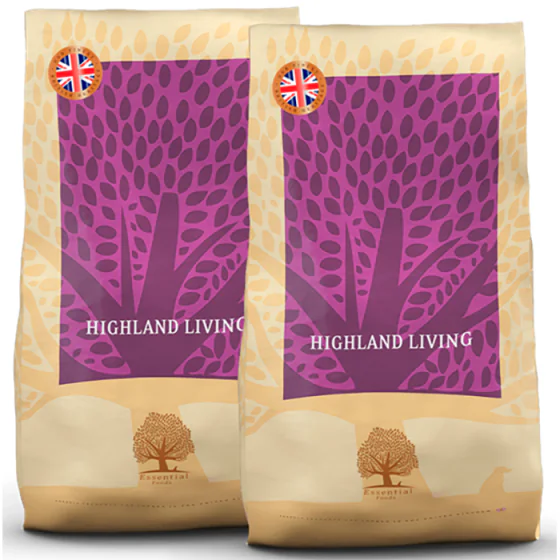 ESSENTIAL HUNDEFODER - HIGHLAND LIVING 10 kg. - STORKØB (UK)