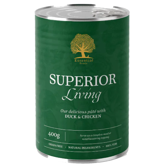 ESSENTIAL Vådfoder til hund - SUPERIOR Living Pâte