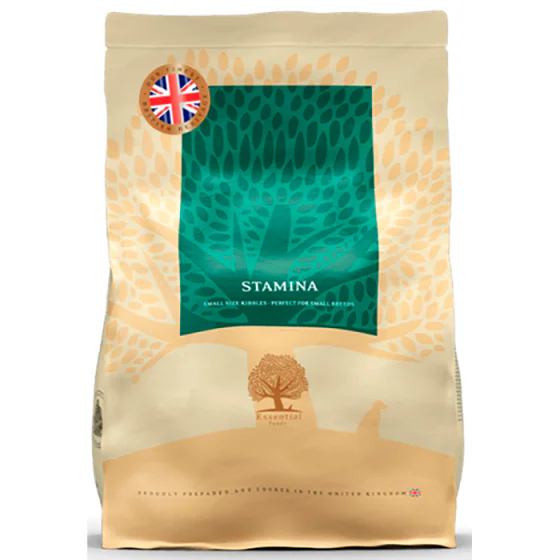 ESSENTIAL HUNDEFODER - STAMINA Small Size - 2,5 kg. (UK)