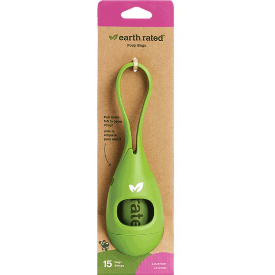 Earth Rated Hundepose dispenser m. poser m. lavendelduft