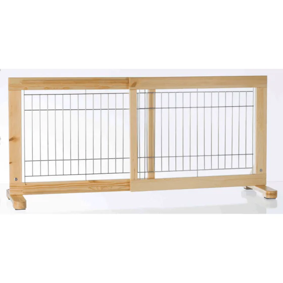 Trixie Hundegitter til dør/trappe i træ, 63-108x50 cm.