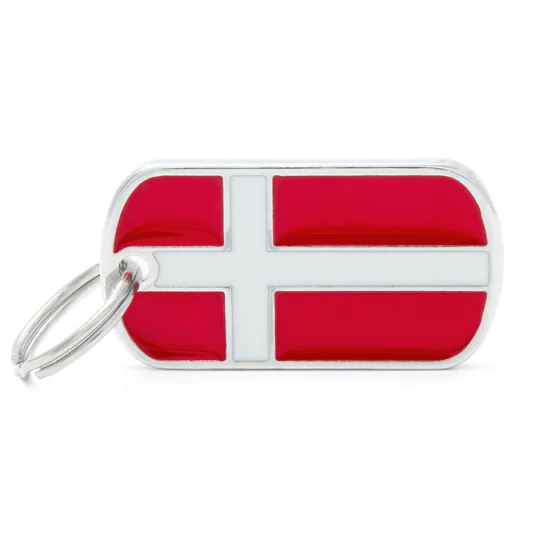 My Family Hundetegn Flag