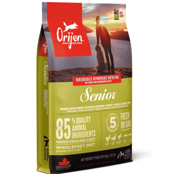 Orijen Hundefoder Senior - 6 kg.
