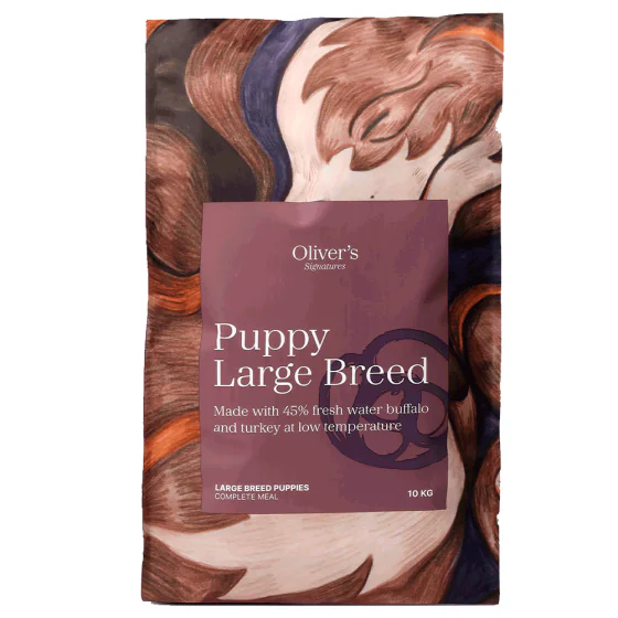 Oliver's Signature Puppy Large Breed - 10 kg.